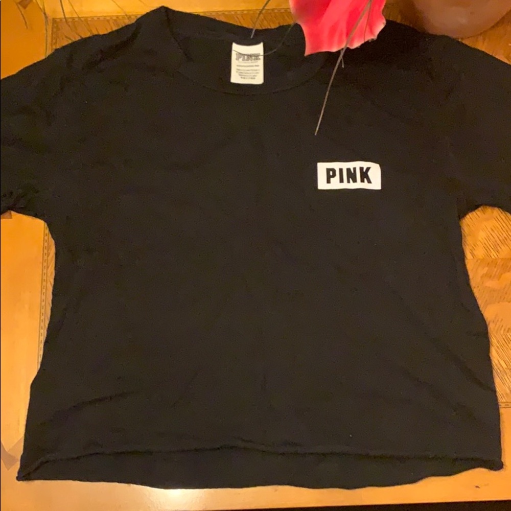 Black PINK crop top Worn Once, XS fits S